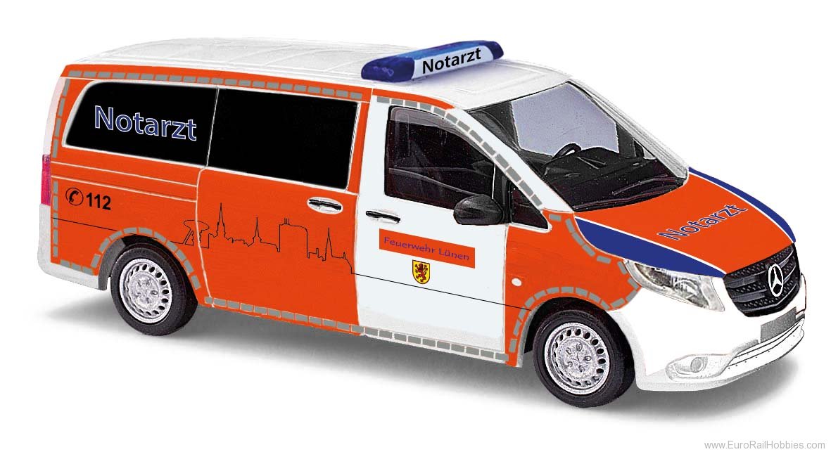 Busch 51102 Mercedes-Benz Vito Kasten FW LÃ¼nen NEF