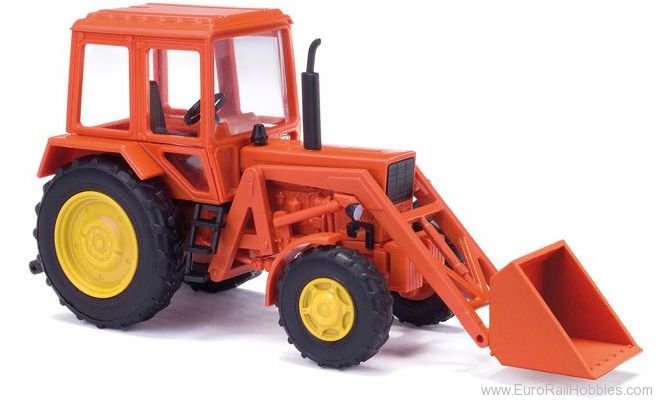 Busch 51315 Belarus MTS-82 front end loader with bucket