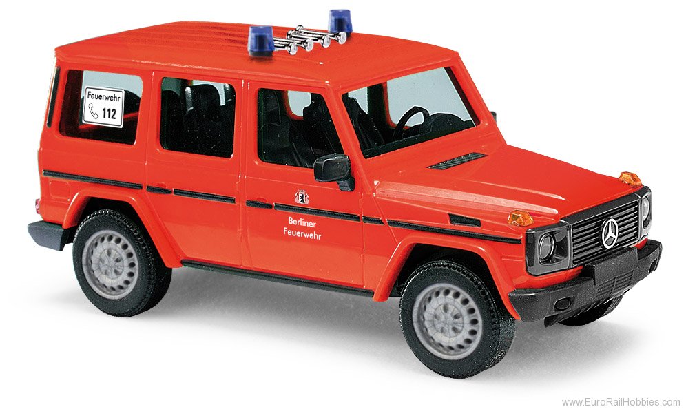 Busch 51436 Mercedes-G 90, Feuerwehr Berlin