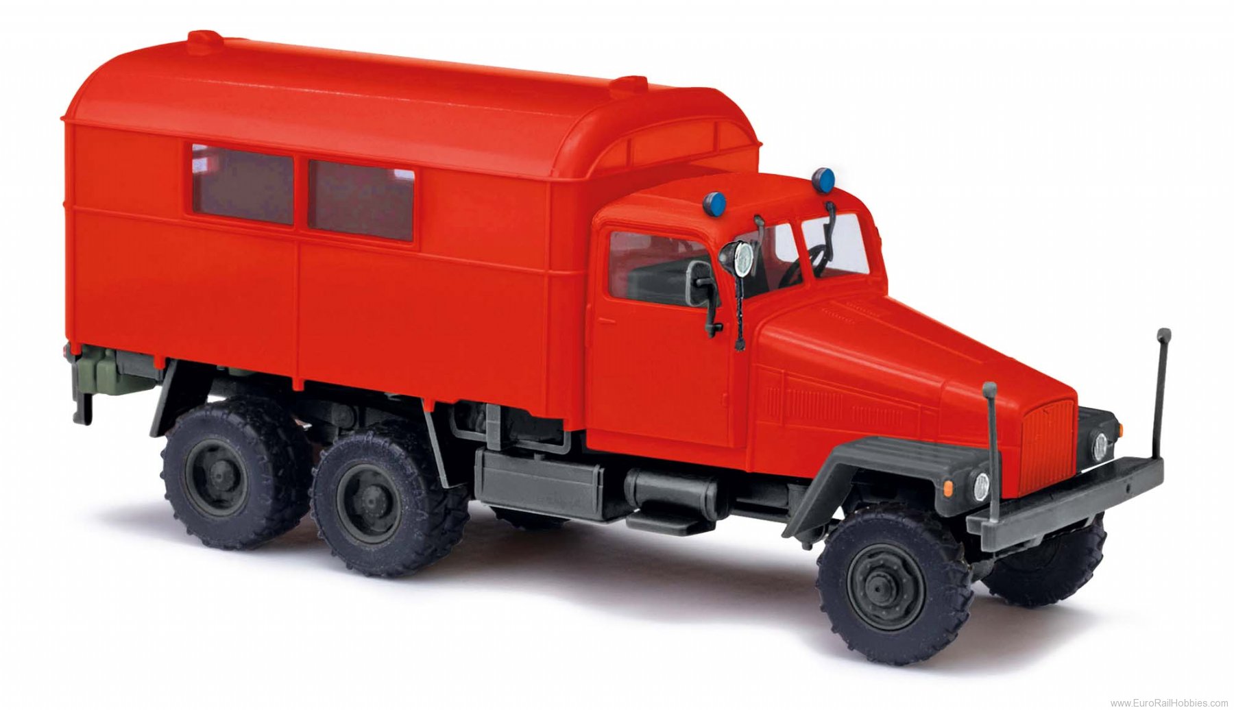 Busch 51576 IFA G5Â´56 mit Kofferaufbau, Feuerwehr Werk