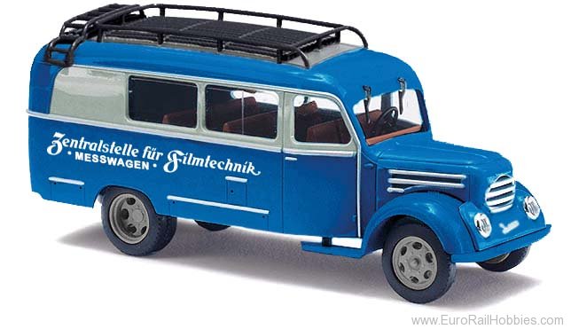 Busch 51819 Robur Garant K30, MeÃwagen Filmtechnik