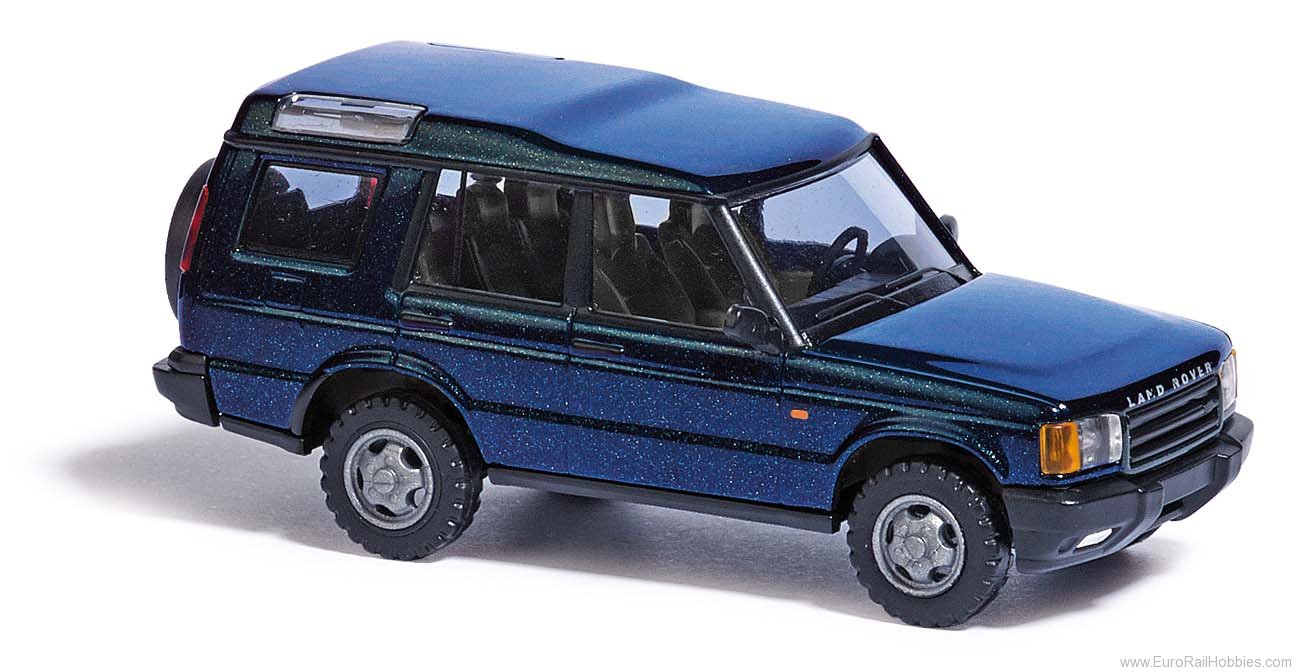 Busch 51930 Discovery Land Rover, metallic blue