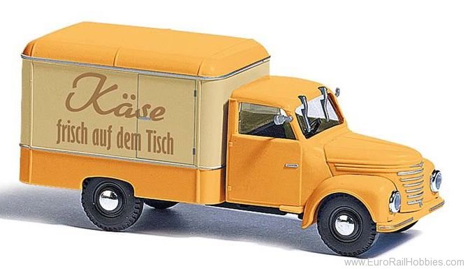 Busch 52014 Framo V901 / 2 suitcase, cheese delivery van