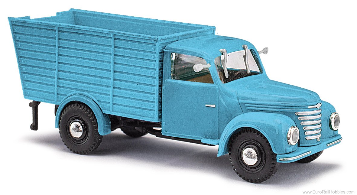 Busch 52098 Framo V901/2 Animal Transporter, Blue