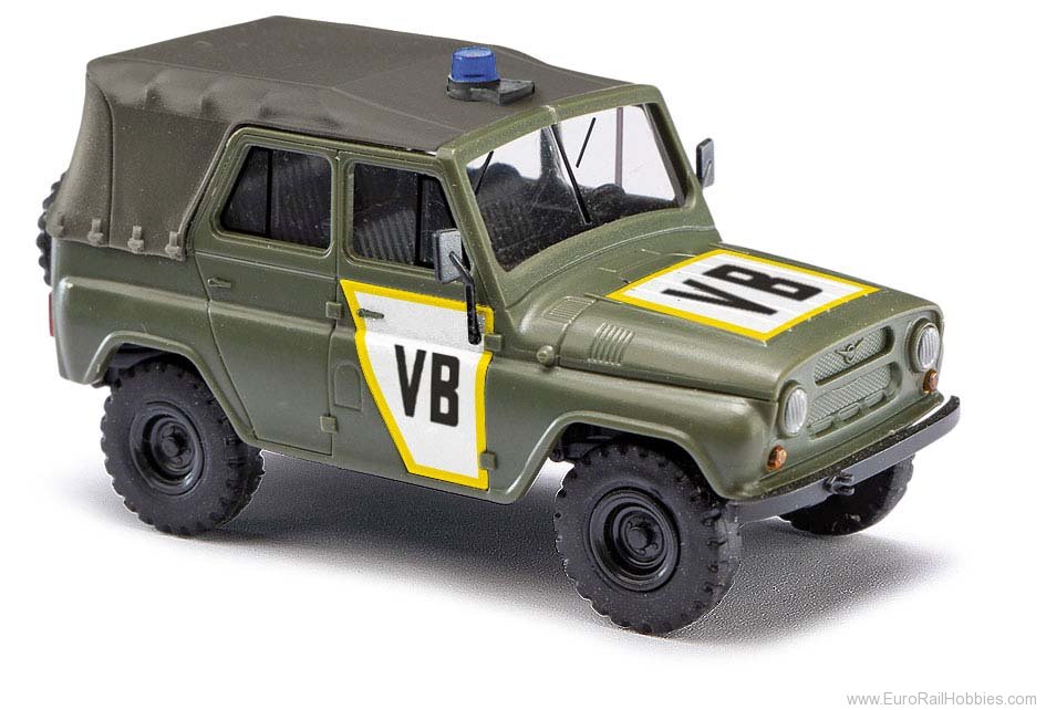 Busch 52115 UAZ 469, Polizei Tschechoslowakei VB