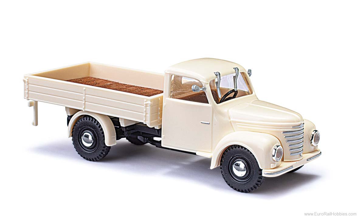 Busch 52300 Framo V901 / 2 flatbed, beige