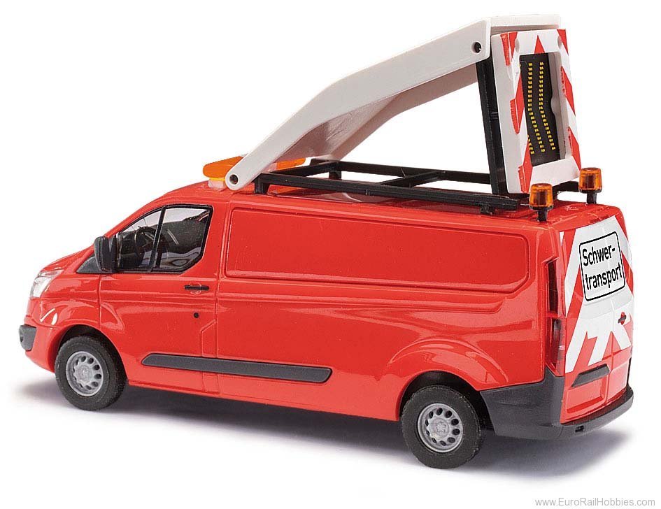 Busch 52424 Ford Transit,Schwertransport-Begleitung