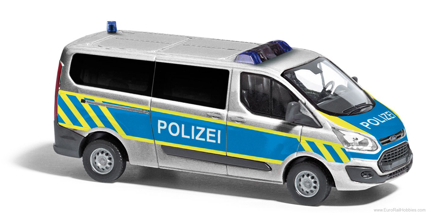 Busch 52427 Ford Transit Custom Bus, Polizei