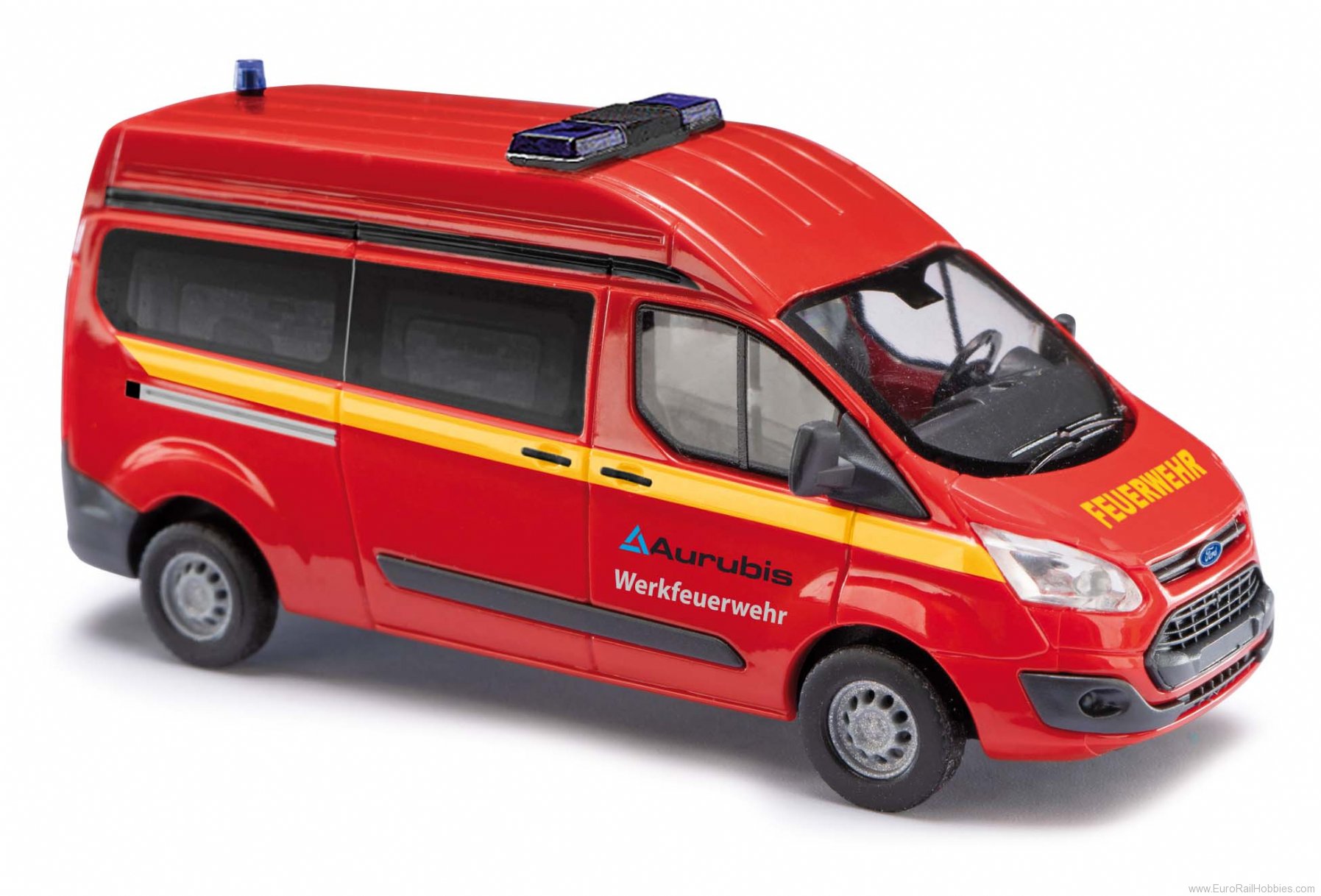 Busch 52517 Ford Transit Custom, Aurubis Plant Fire Depar