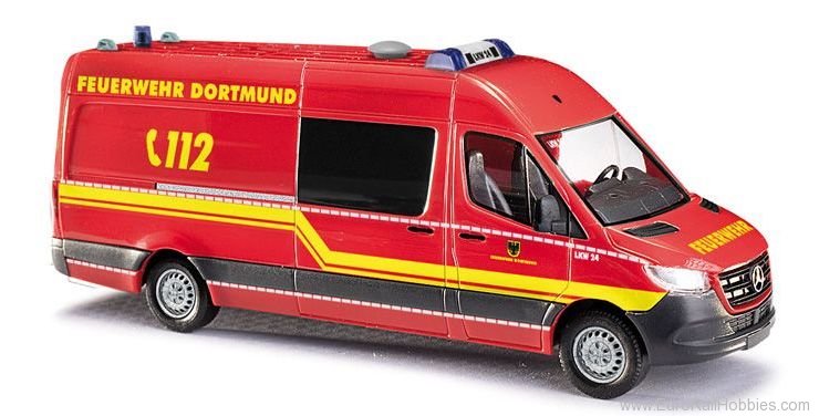 Busch 52616 Mercedes-Benz Sprinter, guard truck FW Dortmu