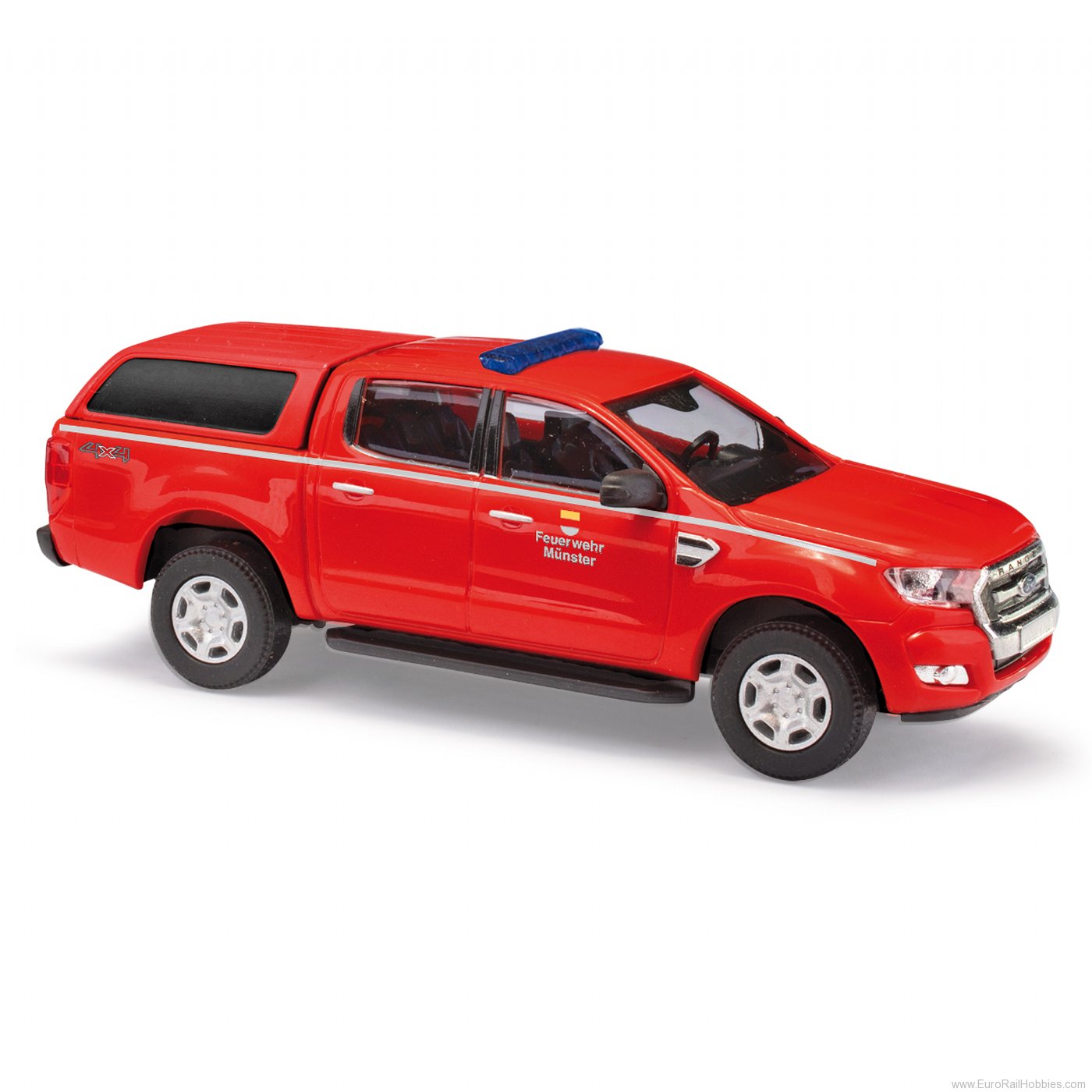 Busch 52845 Busch Ford Ranger with Hardtop FW MÃ¼nster