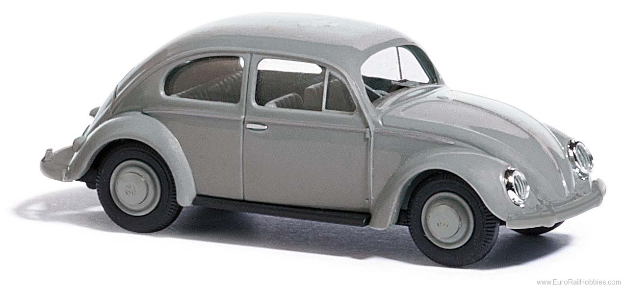 Busch 52904 VW Kafer m. Brezelfenster, Grau Standard