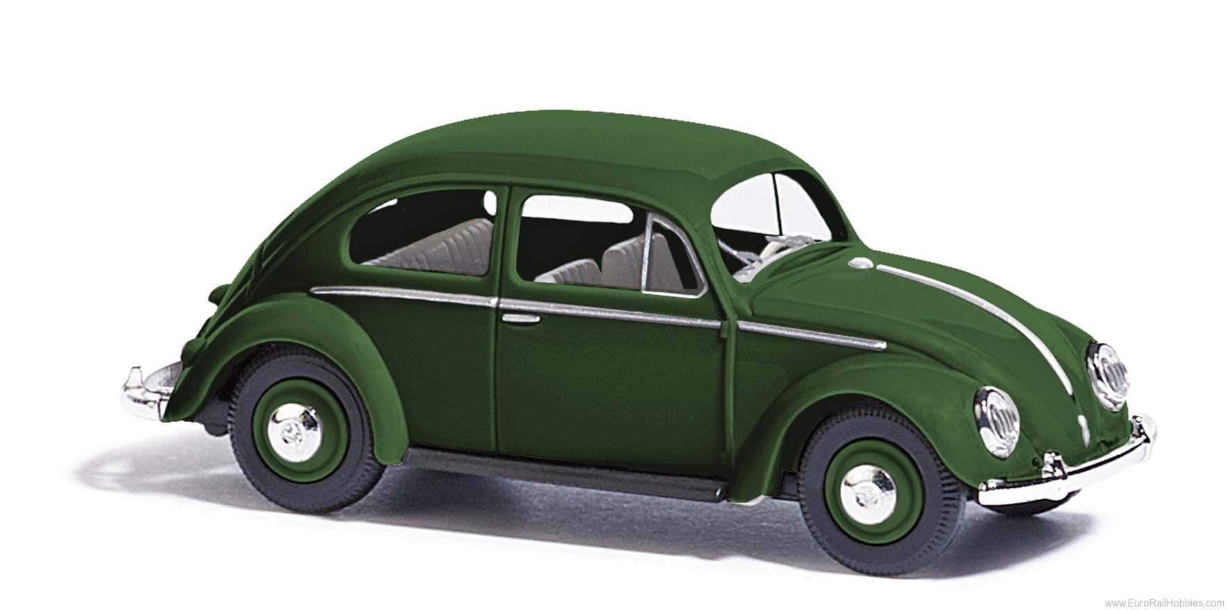 Busch 52990 VW Beetle Oval Window with Fabric Roof, Dark 