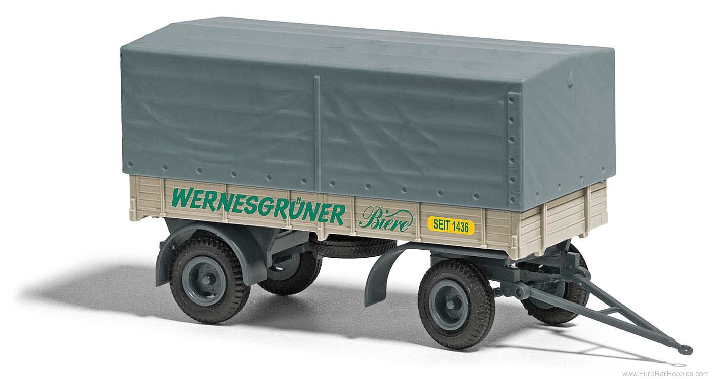 Busch 53355 IFA HL 80, mit Plane WernesgrÃ¼ner