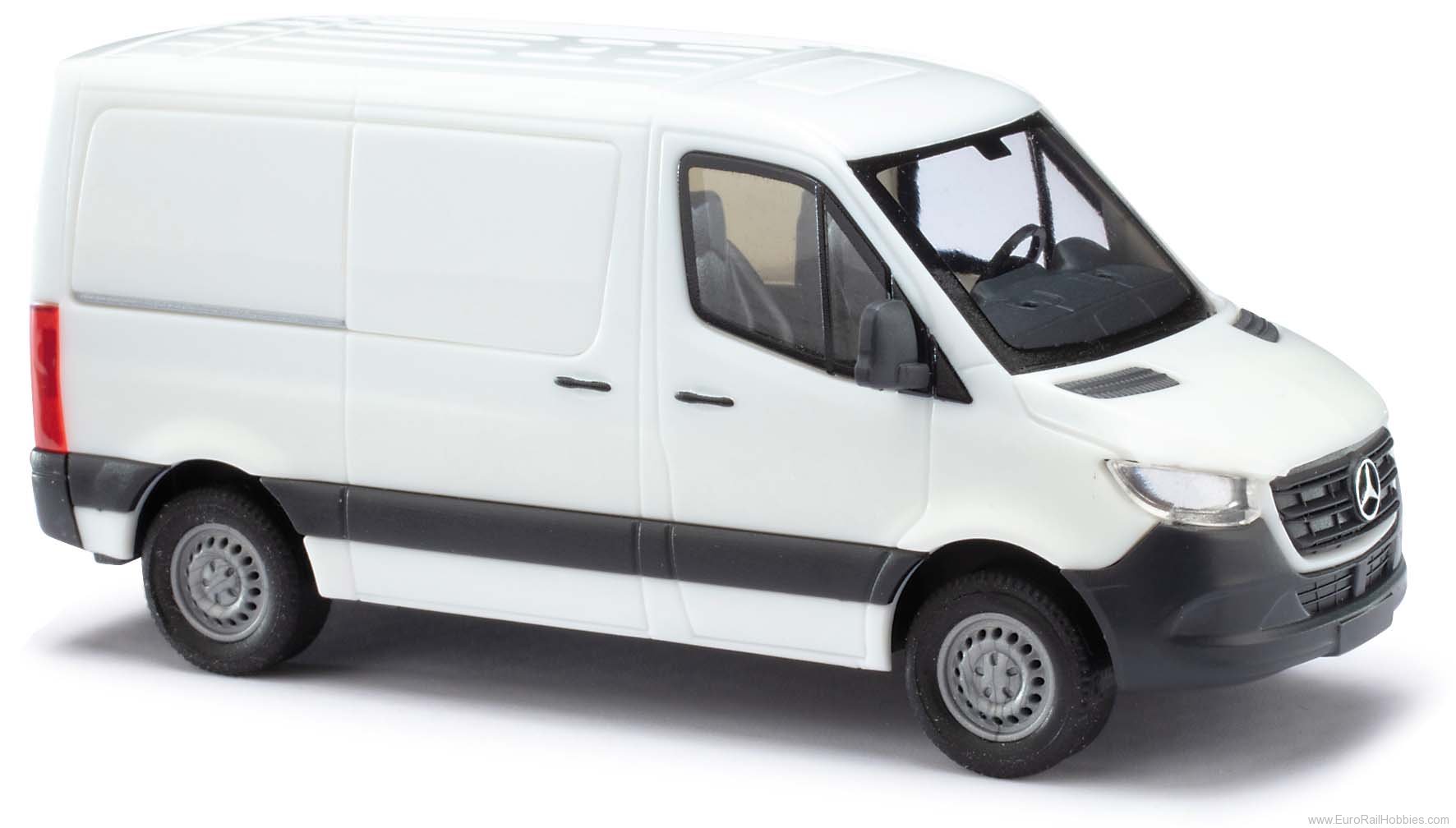 Busch 53400 MB Sprinter Kasten, kurzer RS, WeiB