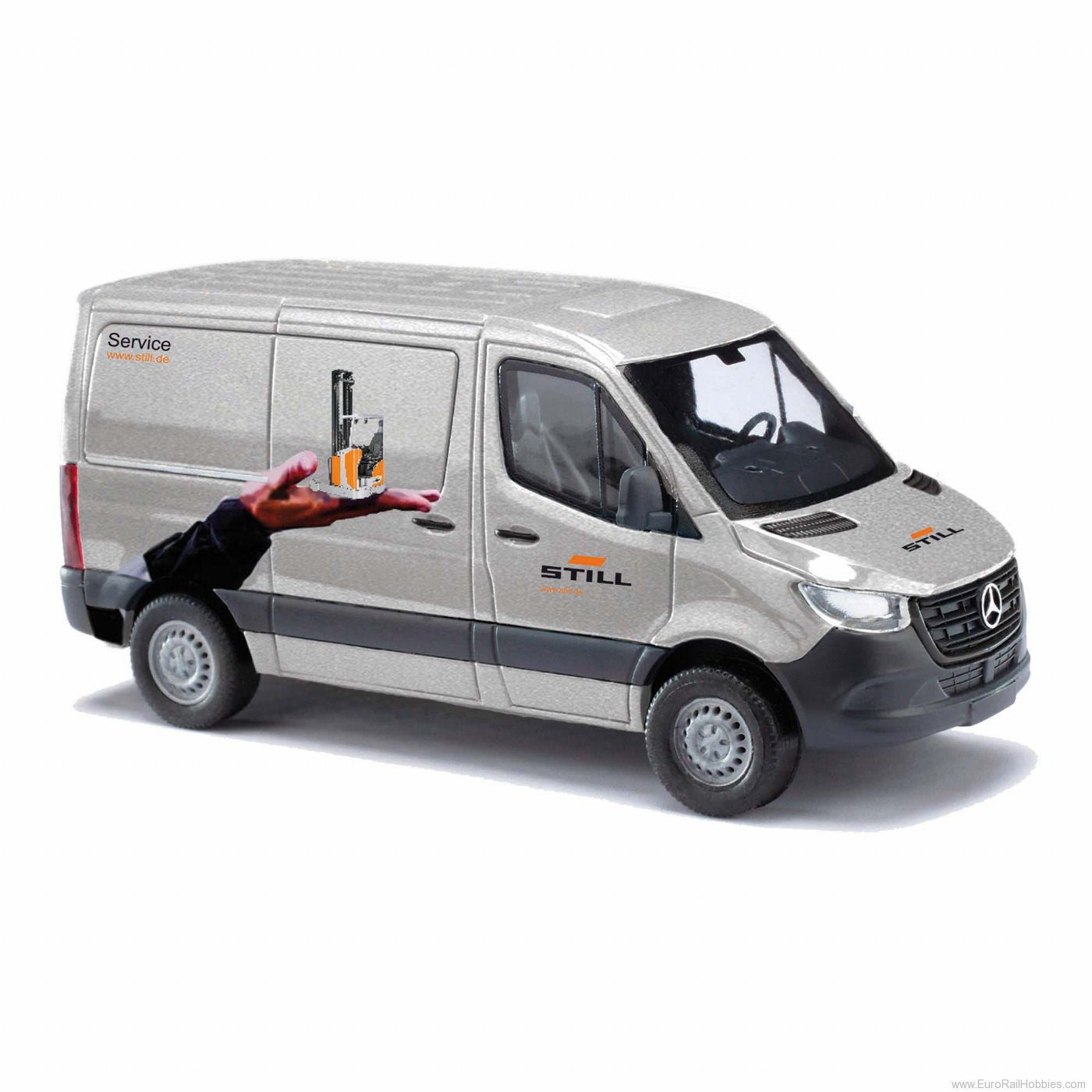 Busch 53405 Mercedes-Benz Sprinter kurz FD, Still Service