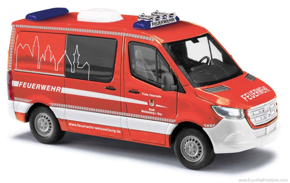 Busch 53461 Mercedes-Benz Sprinter kurz, FW WeiÃenburg
