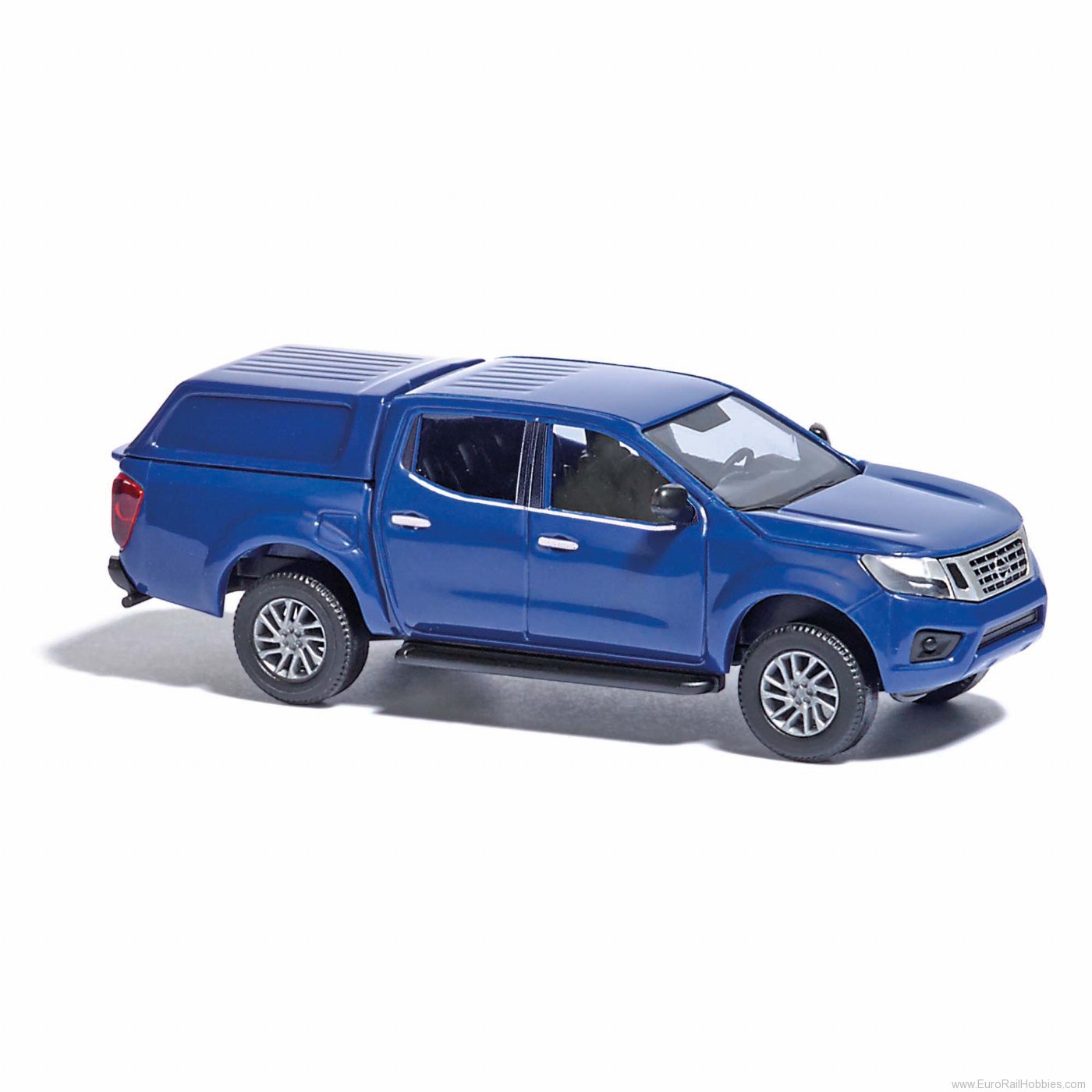 Busch 53705 Nissan Navara mit Hardtop, Blau
