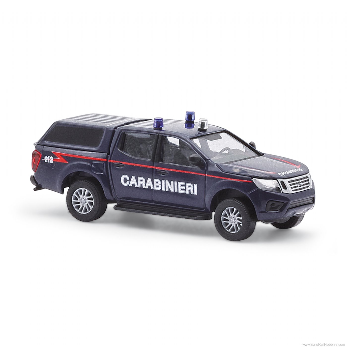 Busch 53726 Busch Nissan Navara with Hardtop Carabinieri 