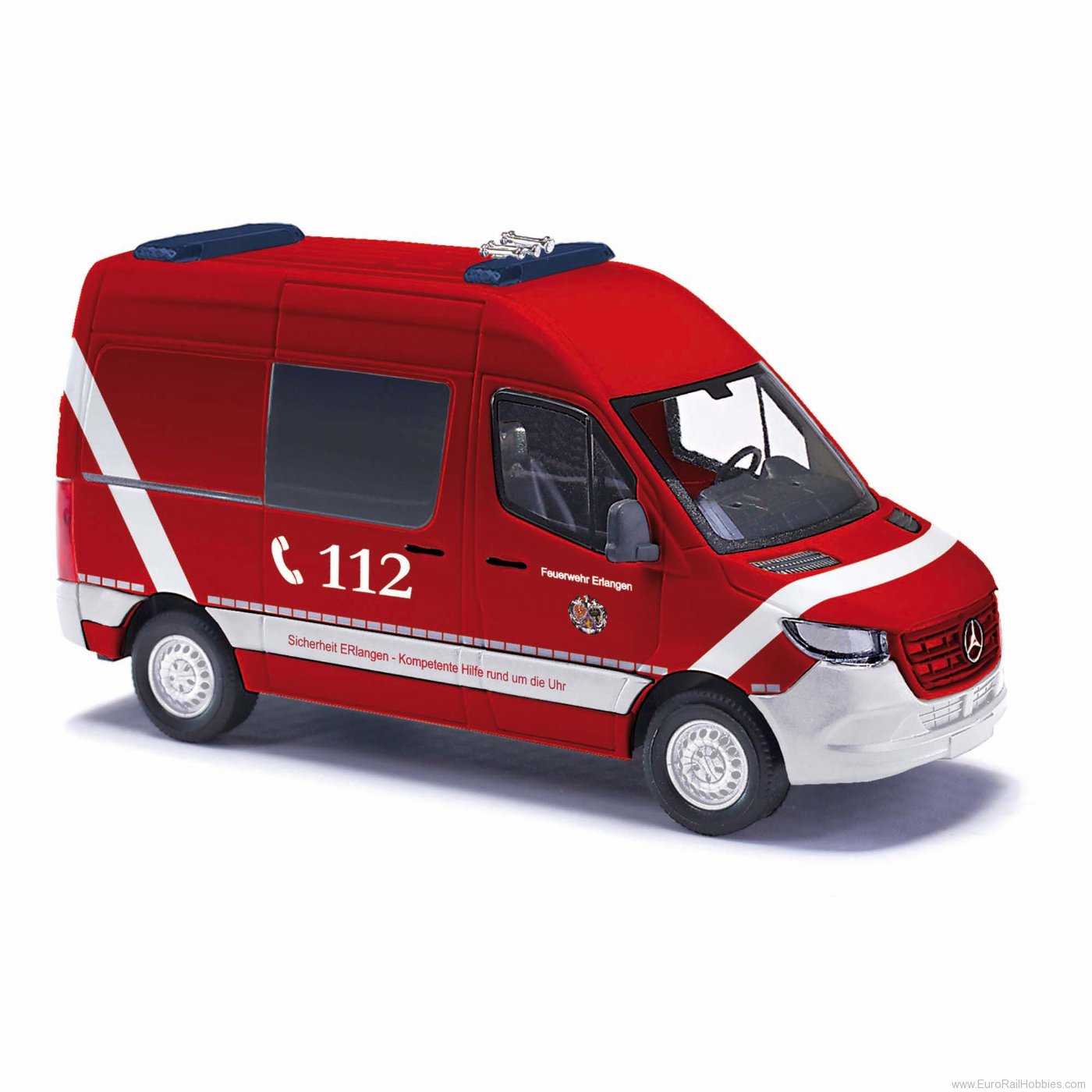Busch 54058 Mercedes-Benz Sprinter kurz, FW Erlangen