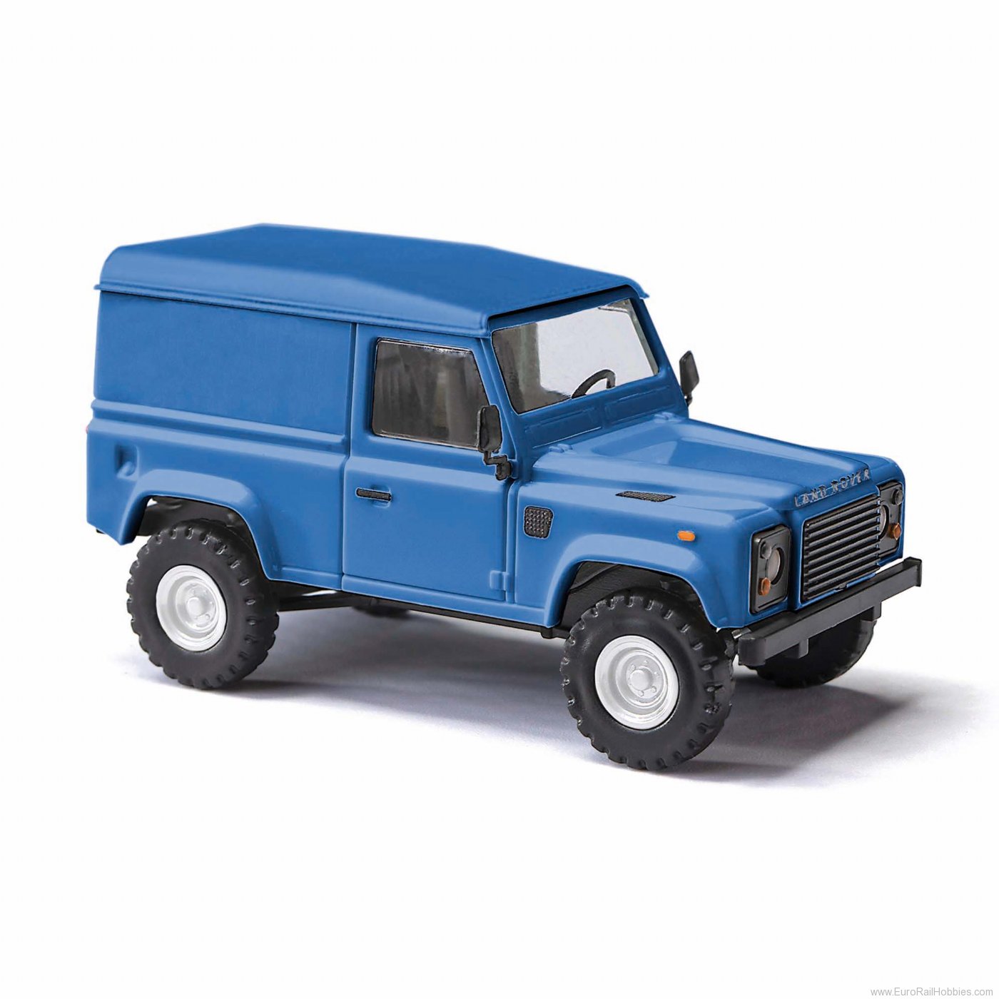 Busch 54350 Land Rover Defender 90 Kasten, Blau