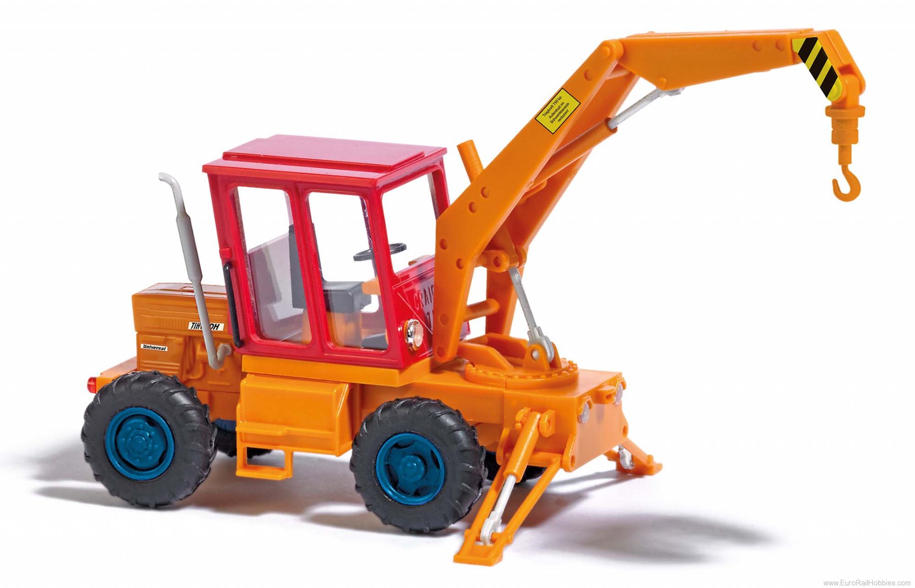 Busch 54401 TIH 445 tow tractor with crane hook