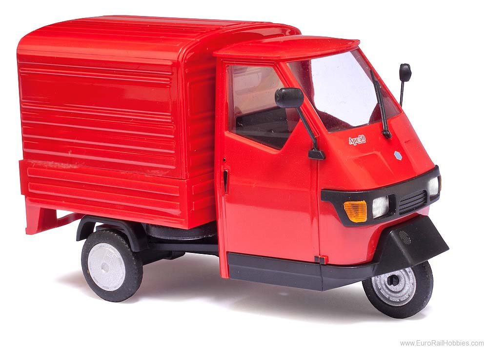 Busch 60052 Piaggio Ape 50, Rot M 1:43