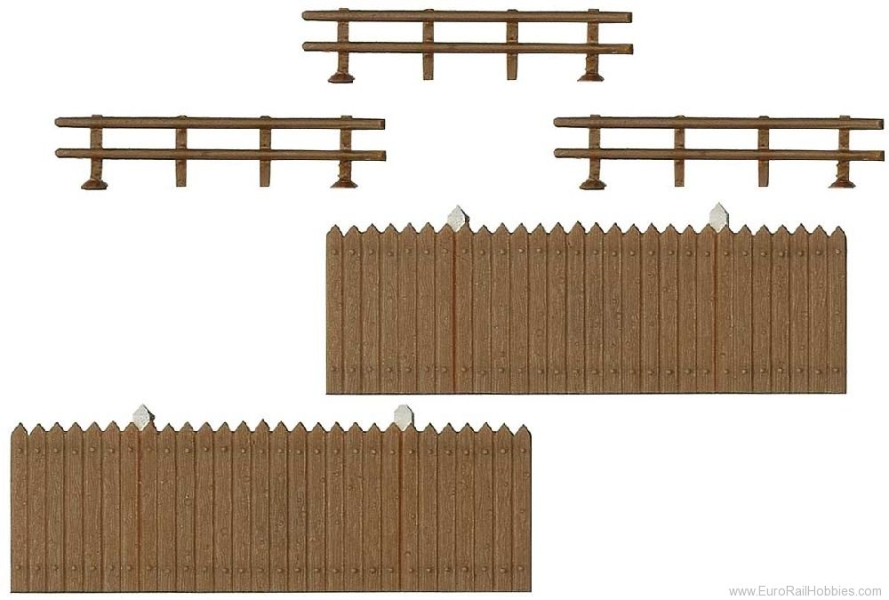 Busch 6015 Fences 100cm, 100cm