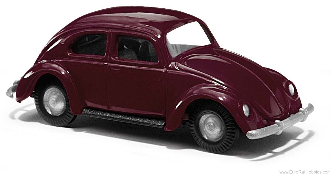 Busch 60201 Unassembled Kit - VW Beetle, red