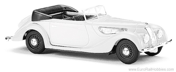 Busch 60207 Unassembled Kit: BMW 327 Cabrio