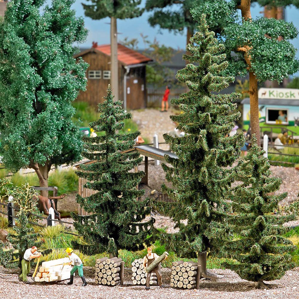 Busch 6395 Spruce Tree Forest Set