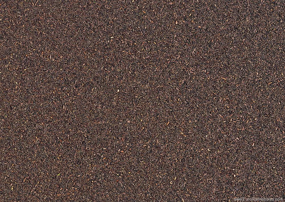 Busch 7046 Micro Ground Cover Scatter Material, Peat Bro