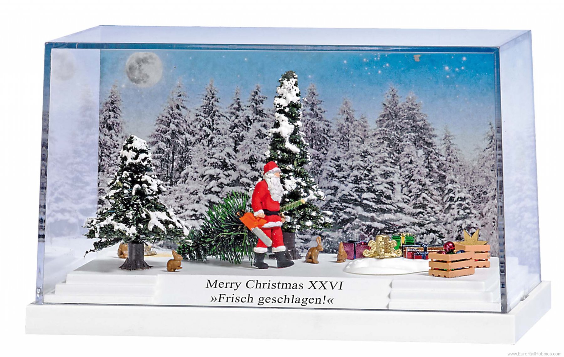 Busch 7628 Christmas diorama XXVI The perfect Christmas 