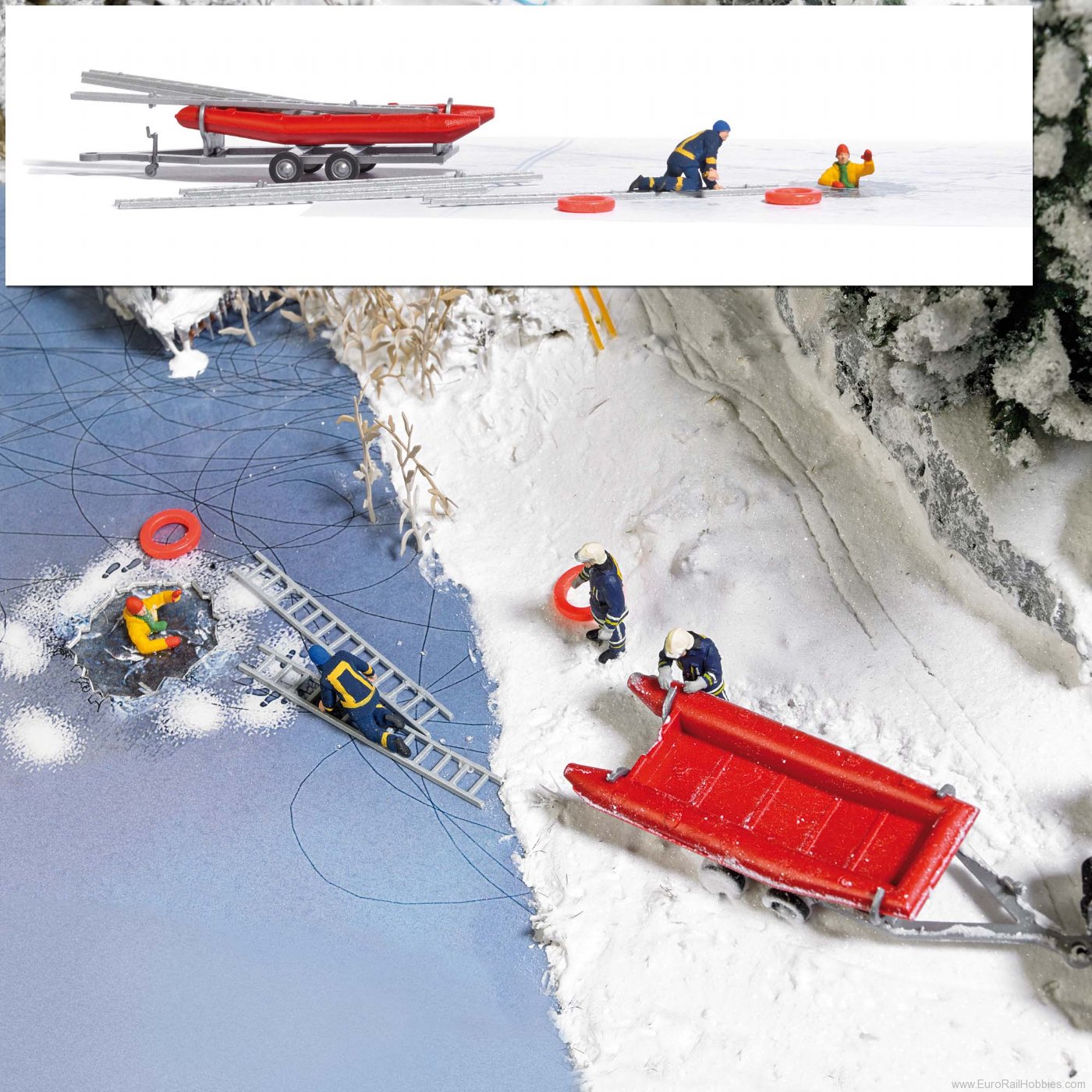 Busch 7855 Ice rescue