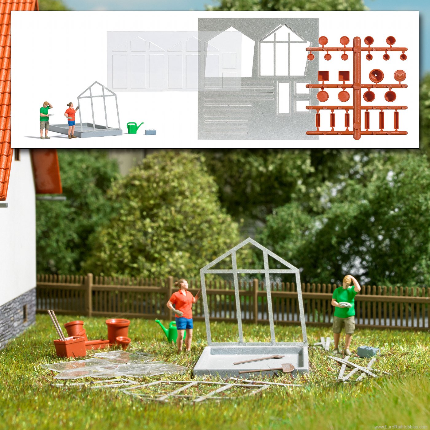 Busch 7916 Greenhouse installation