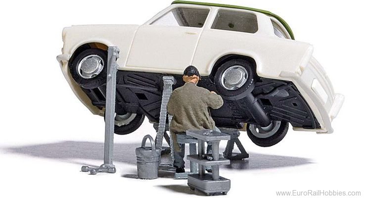 Busch 7938 Action Set - Trabant lifting device