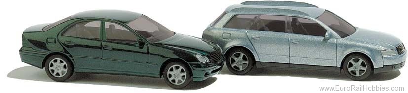 Busch 8346 Audi Avant A4 / Mercedes C-Class