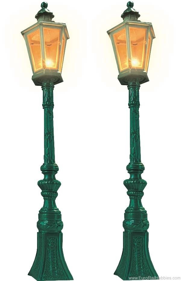 Busch 8621 2 Oldtimer lamps