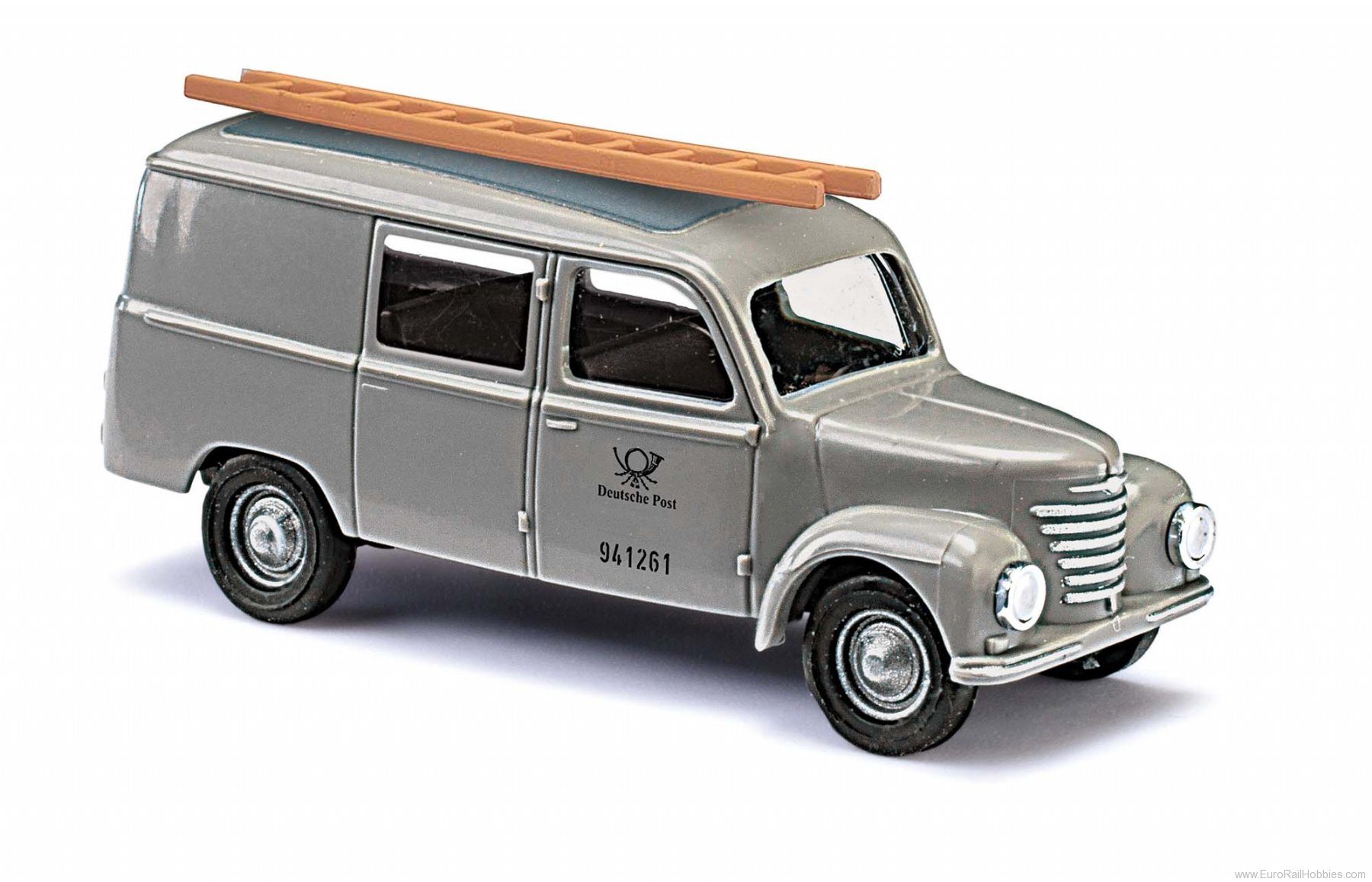 Busch 8666 Framo V901/2 Minibus, Mail service, grey