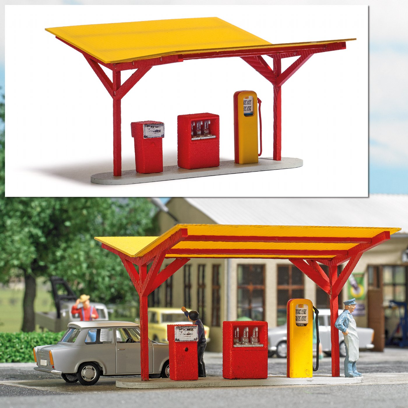 Busch 8810 Minol Gas station