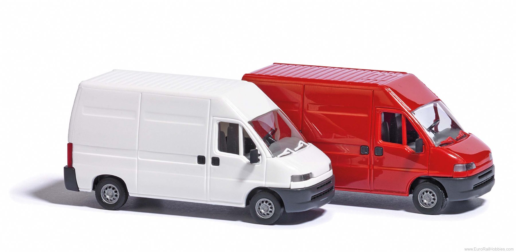 Busch 89112 Fiat Ducato Van White