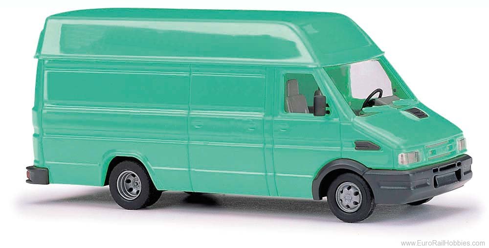 Busch 89115 Iveco Kastenwagen, TÃ¼rkisgrÃ¼n