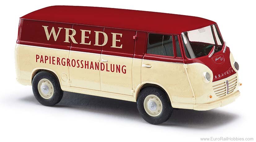 Busch 94010 Goliath Express Kastenwagen'Wrede Papiergross