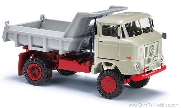 Busch 95267 IFA W50 dump truck, gray