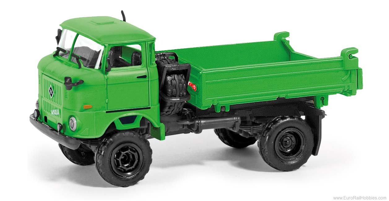 Busch 95279 IFA W50 LA 3SK Apple Green Dump Truck