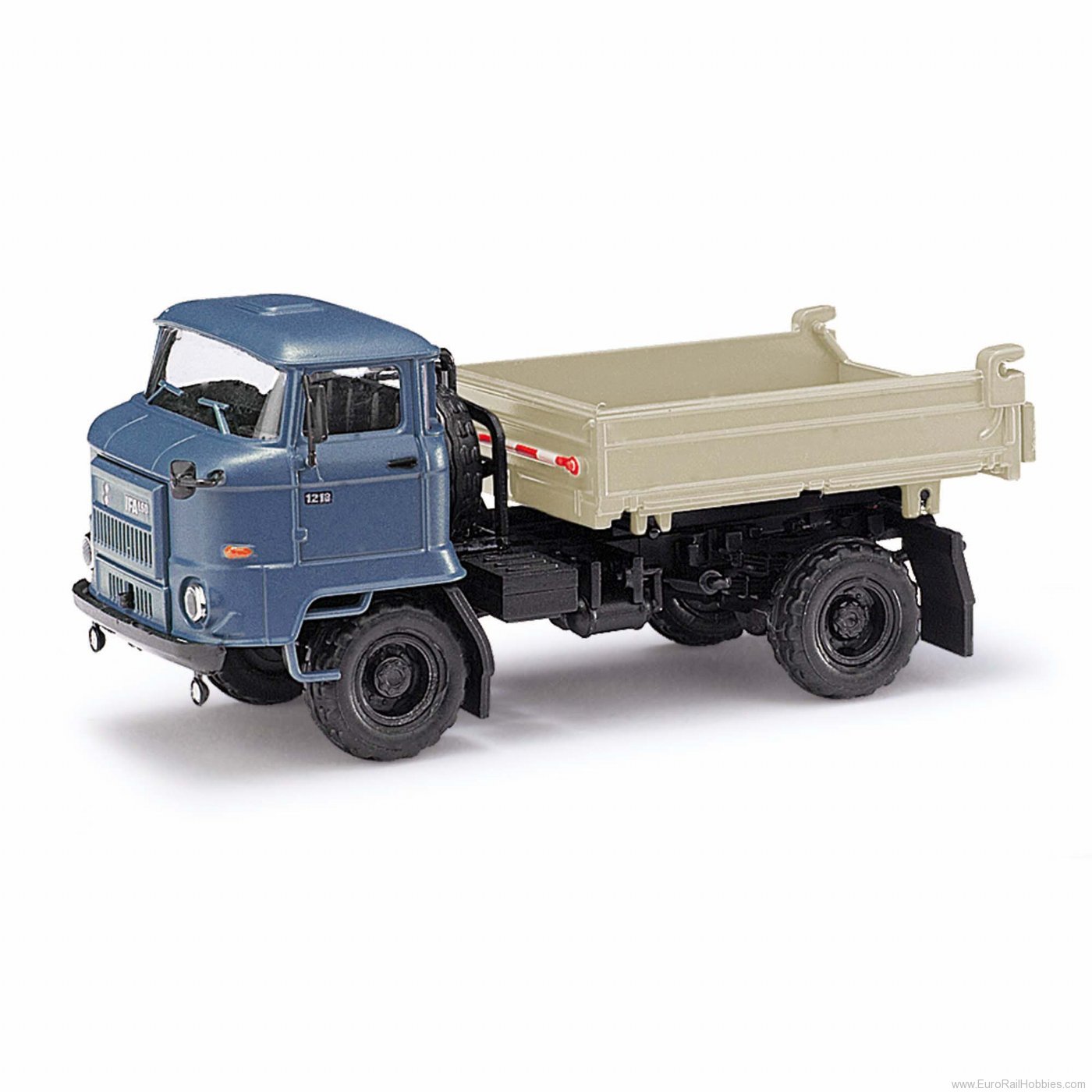 Busch 95559 ESPEWE: IFA L60 3SK Dreiseitenkipper, Graubla