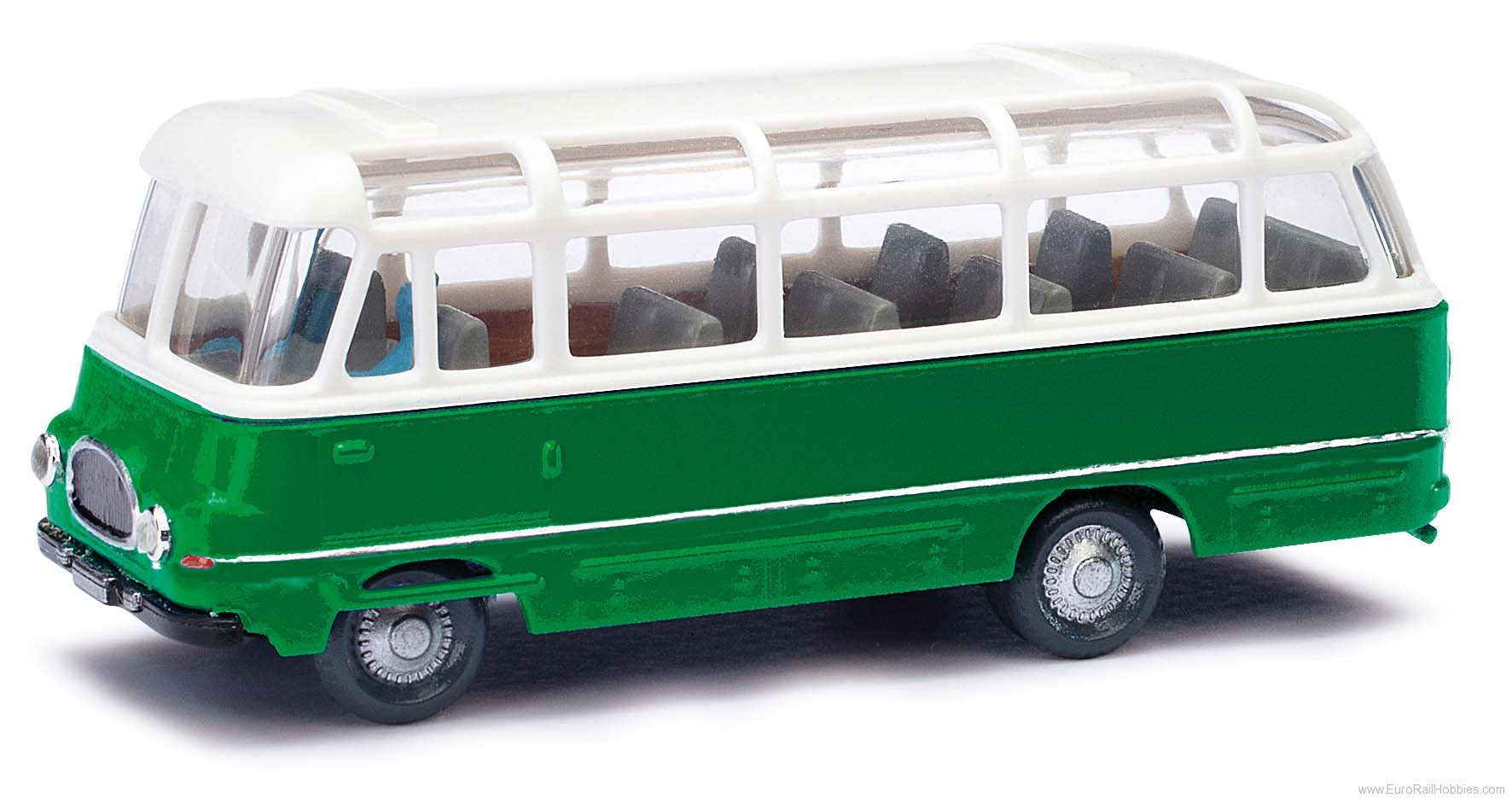 Busch 95718 Robur LO 2500 bus, green / white (ESPEWE)
