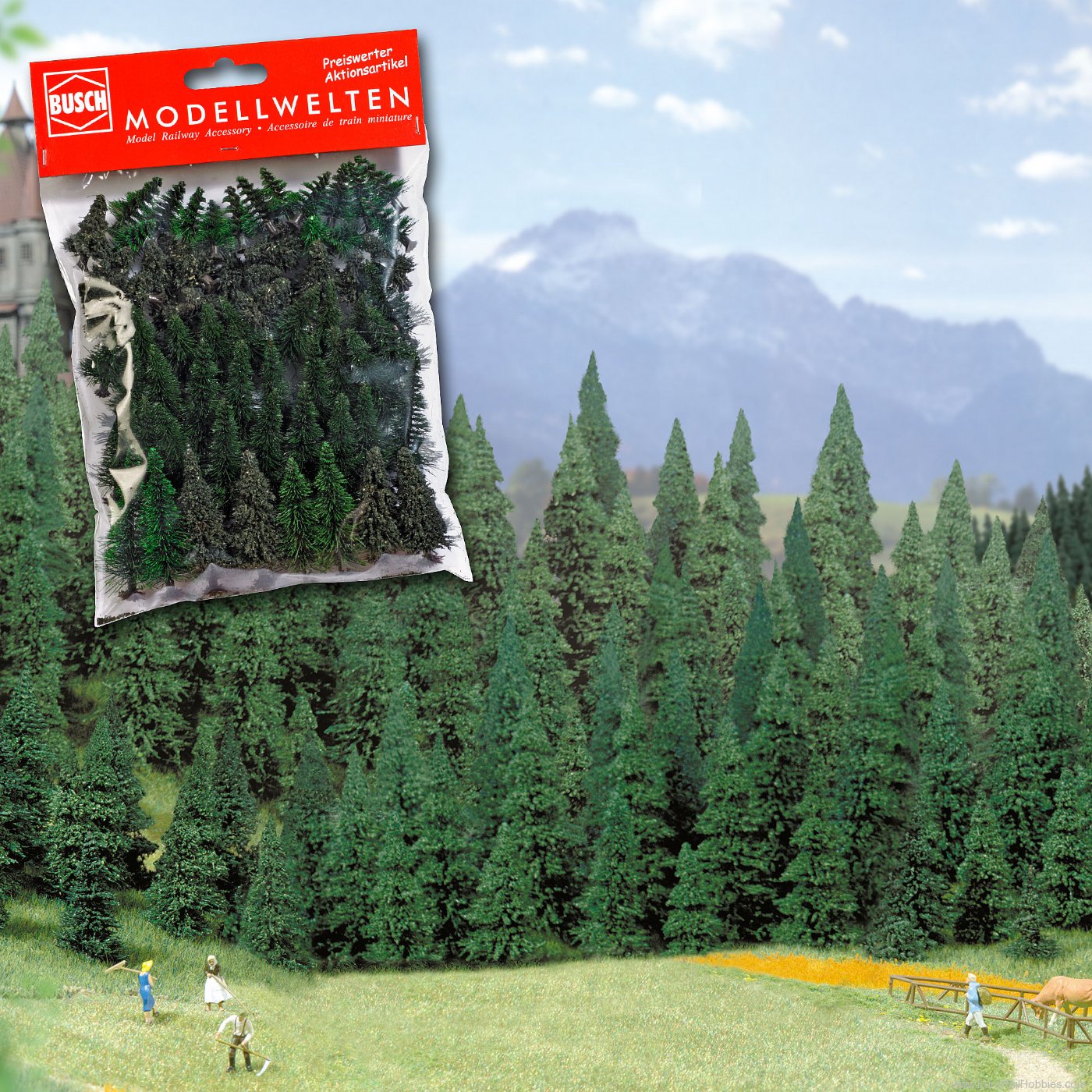 Busch 9768 65 Fir trees