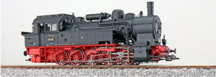 ESU 31104 Steam loco, 94 535, DRG, black, Era II, Sound