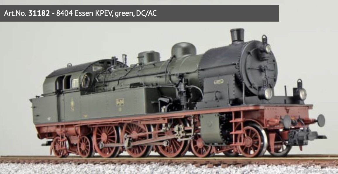 ESU 31182 KPEV Essen 8404 Steam locomotive LokSound, Du